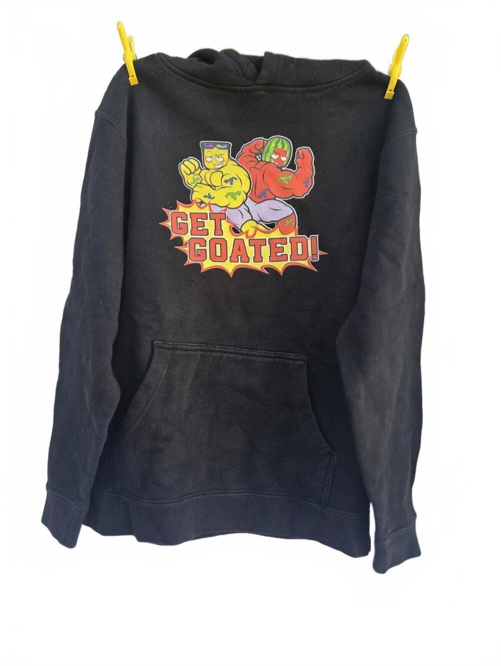 Independent Large Trading Company Graphic Hoodie - 'Get Goated!' Sunny And Melon